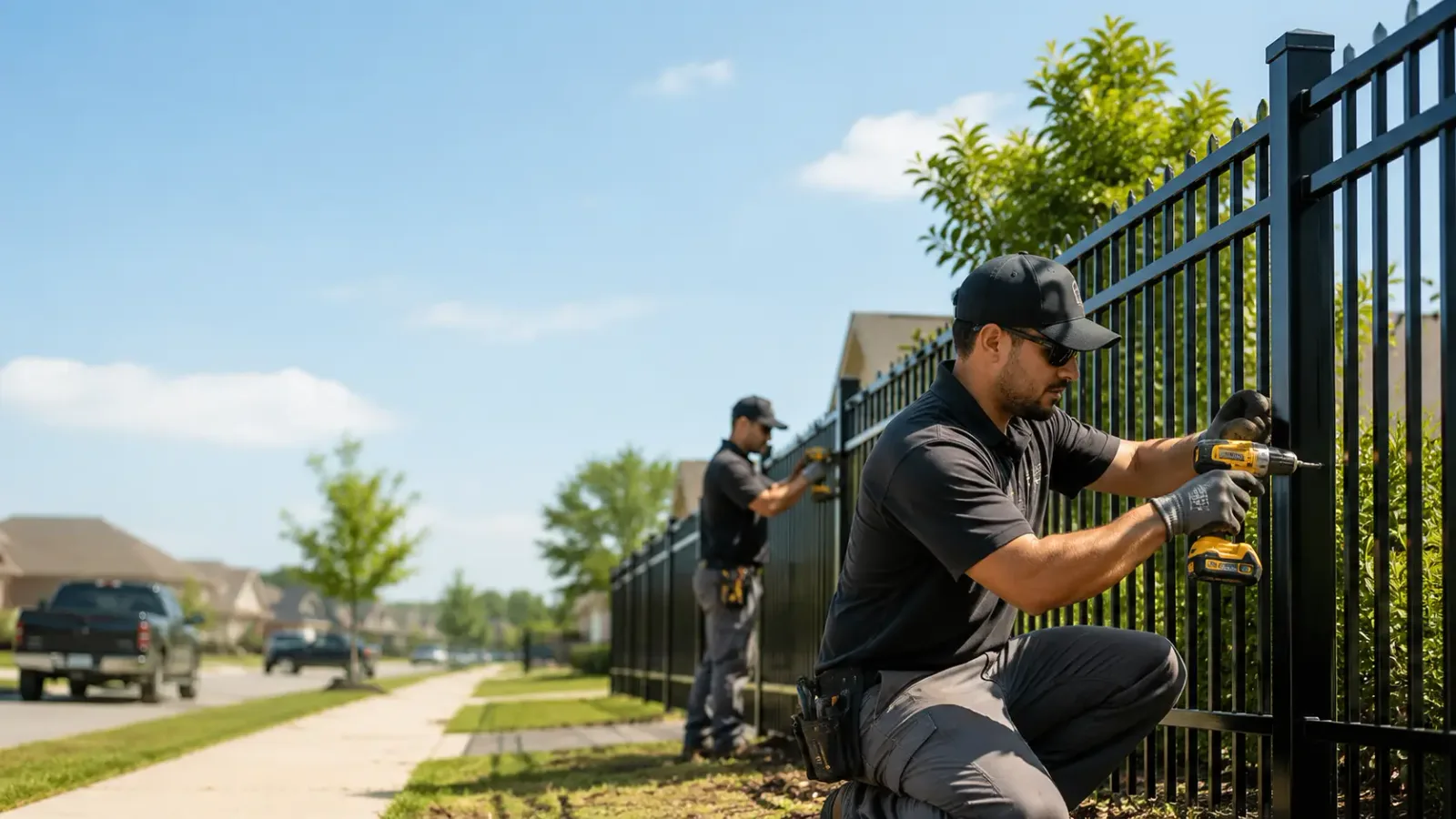 Metal Fence Installation in Garden City, UT